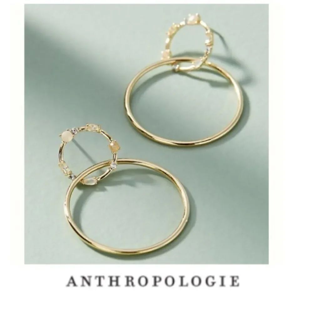 ✨HP✨Anthropologie Cerise Hoop Earrings ✨